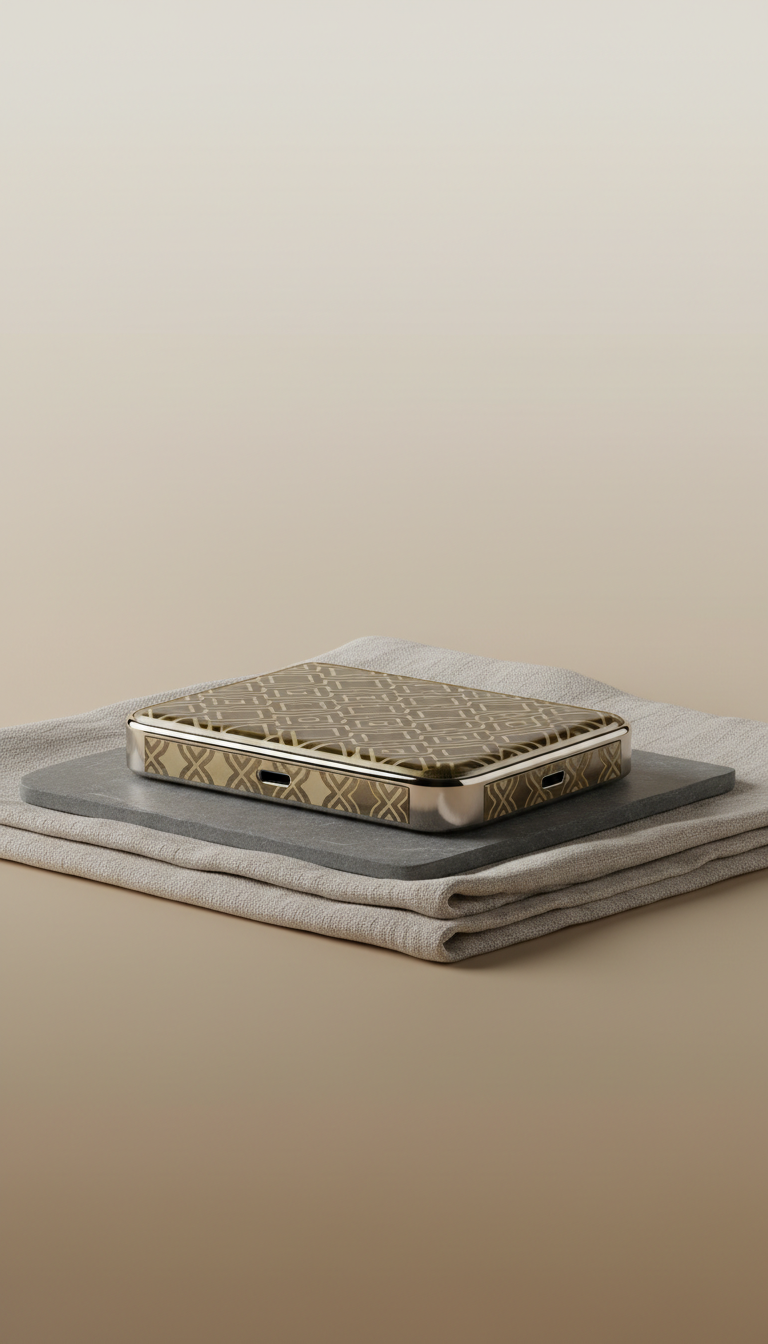 Personalized Onyx Tech Accessory Case